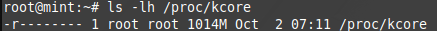 32 bit Kernel Address Space